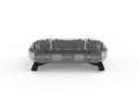 DSFX Lightbar – 55cm/21.5" / Volledig bestukt / Blauw / Helder