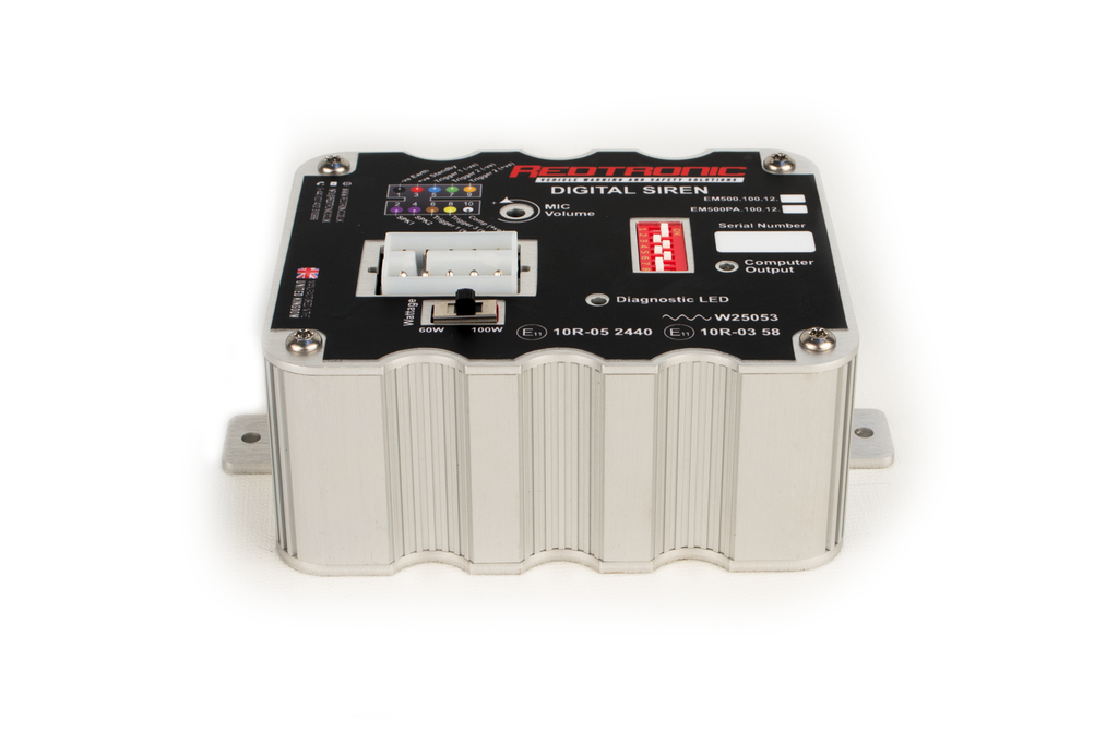 EM500 interne digitale sirene (12V) (Redtronic 1)