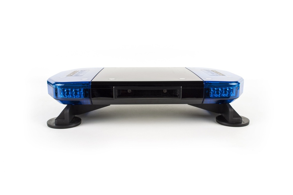 [SBX55SB00BBIN4S0B] Spartan-X Lightbar (Fixation par boulon, Bleu – lentille bleue, International/UK, Sirène + haut-parleur, Non)