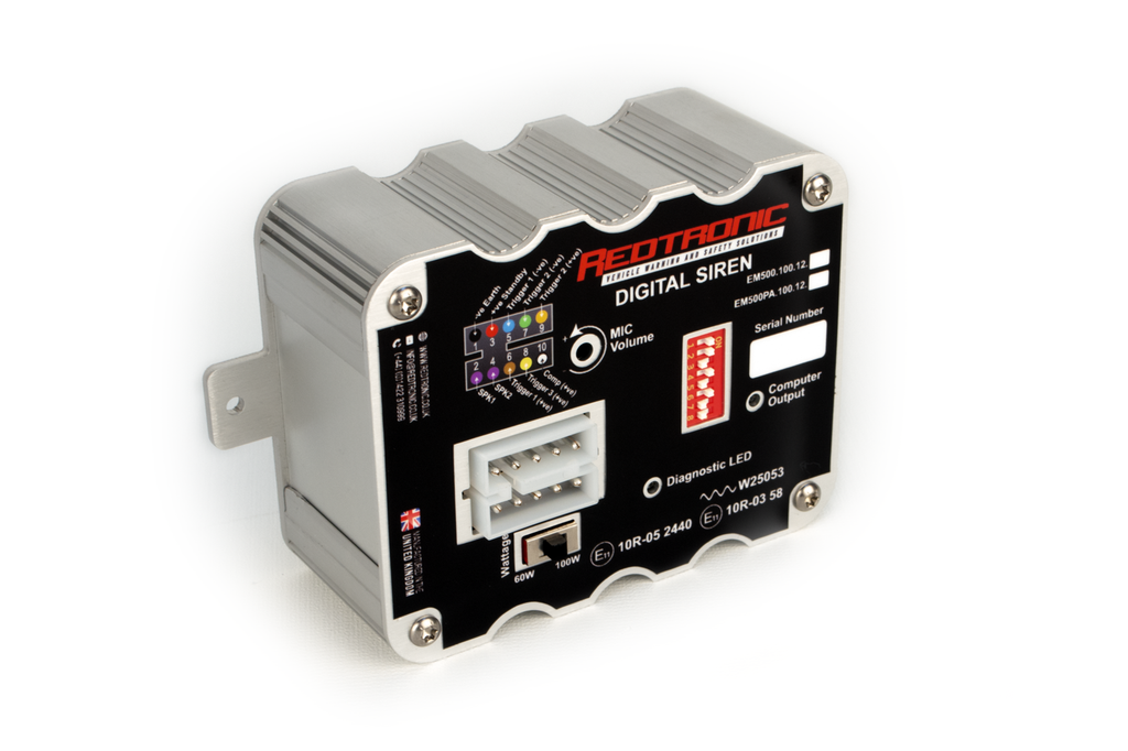 [SP_EM106IDSPAIN] EM500 interne digitale sirene (12V) (Internationaal (SP_EM106IDSPAIN))