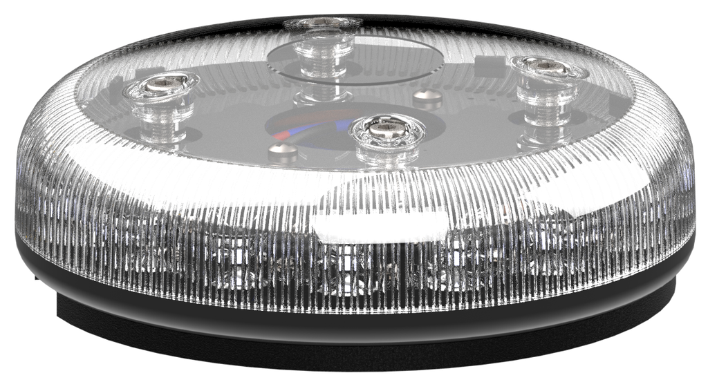 [BTN1-047-AC] Tornado B47 / 1 Bolt ((BTN1-047-AC) Amber LED - Clear Lens)