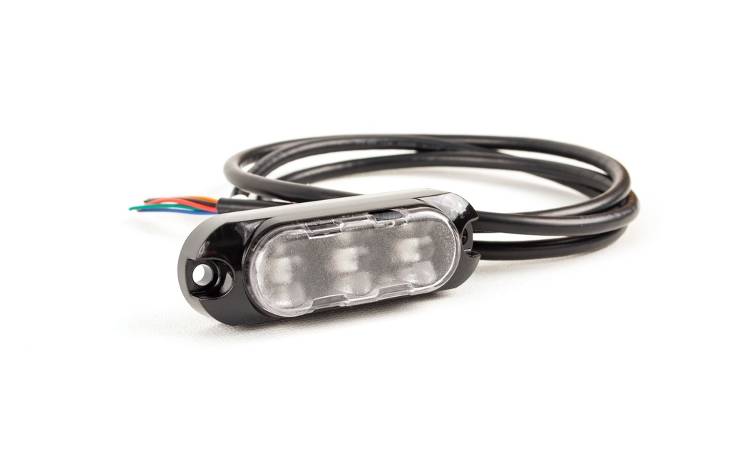 [G3HSA0CB] GECKO3 Grille Lamp ((G3HSA0CB) Amber horizontaal, Geen)